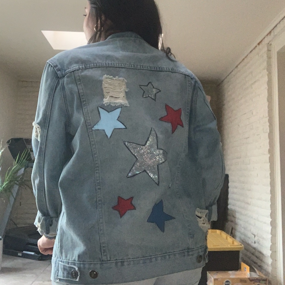 4th of July stars jacket